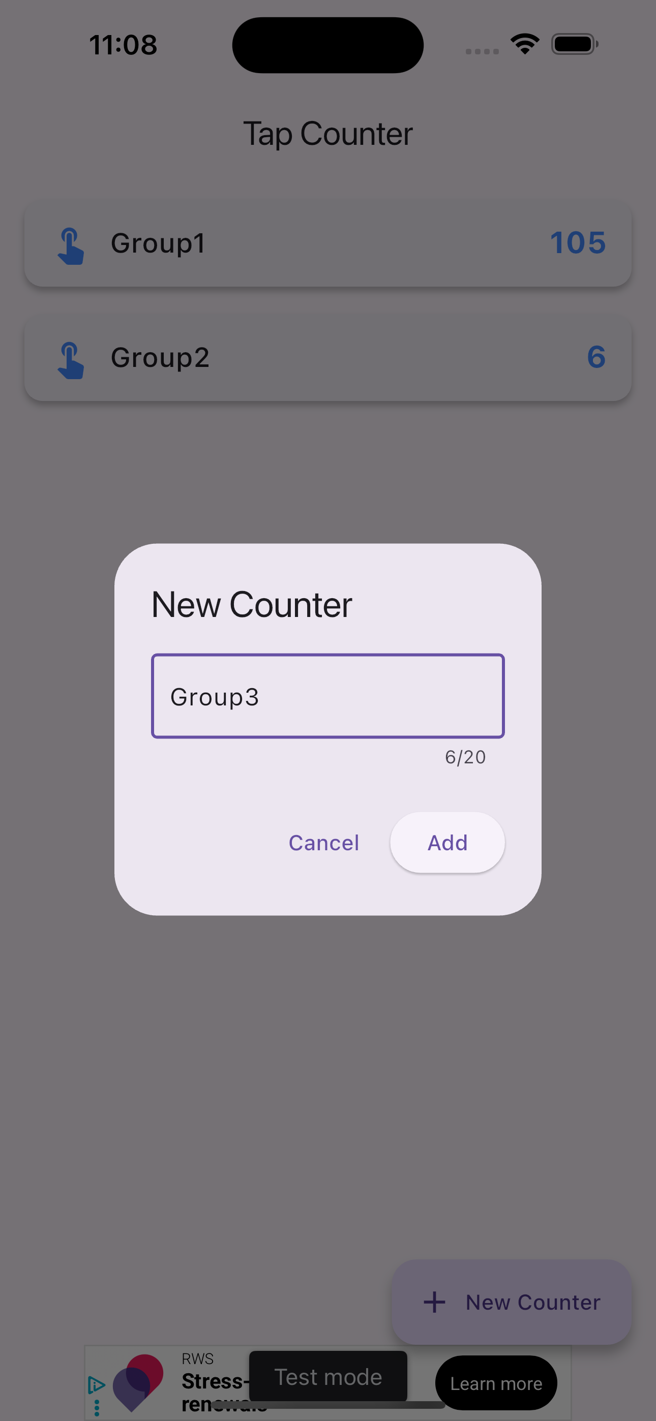 Randomizer app screenshot 2