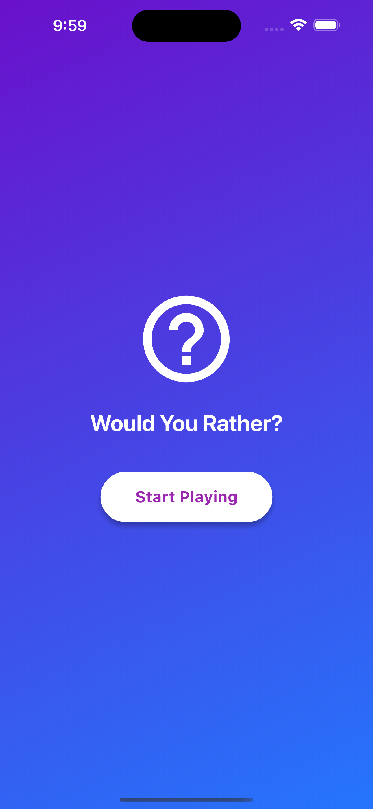 Quick Would You Rather screenshot 1